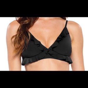 Ruffle Bralette Bikini Top (BECCA)